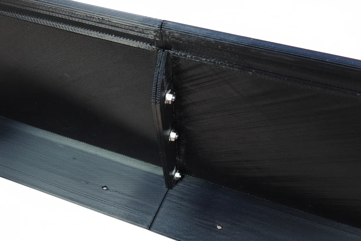 60cm Flat Top EV Charger Canopy with Skirts which effectively shade the charger