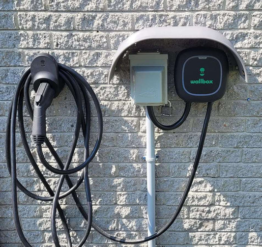 50cm EV Charger Canopy – 3D Printed Weather Protection Cover