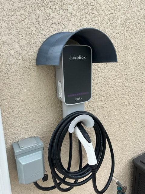 36cm Untethered EV Charger Canopy Cover
