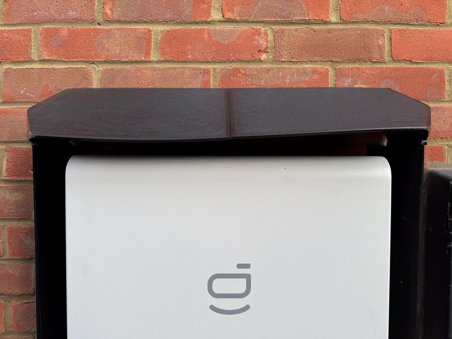 60cm Flat Top EV Charger Canopy with Skirts which effectively shade the charger