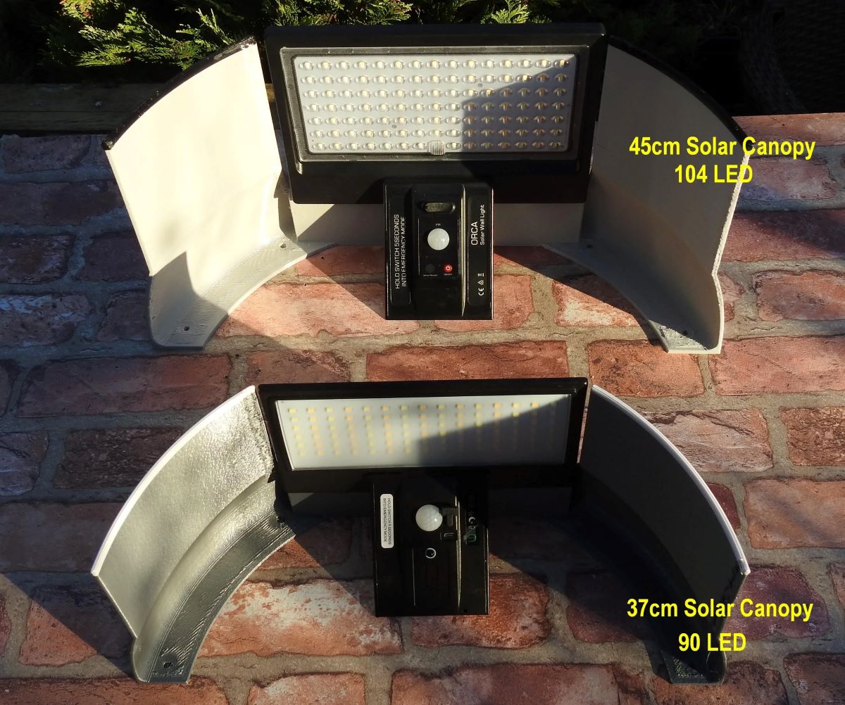 37cm EV Charger Canopy with LED Motion Solar Light