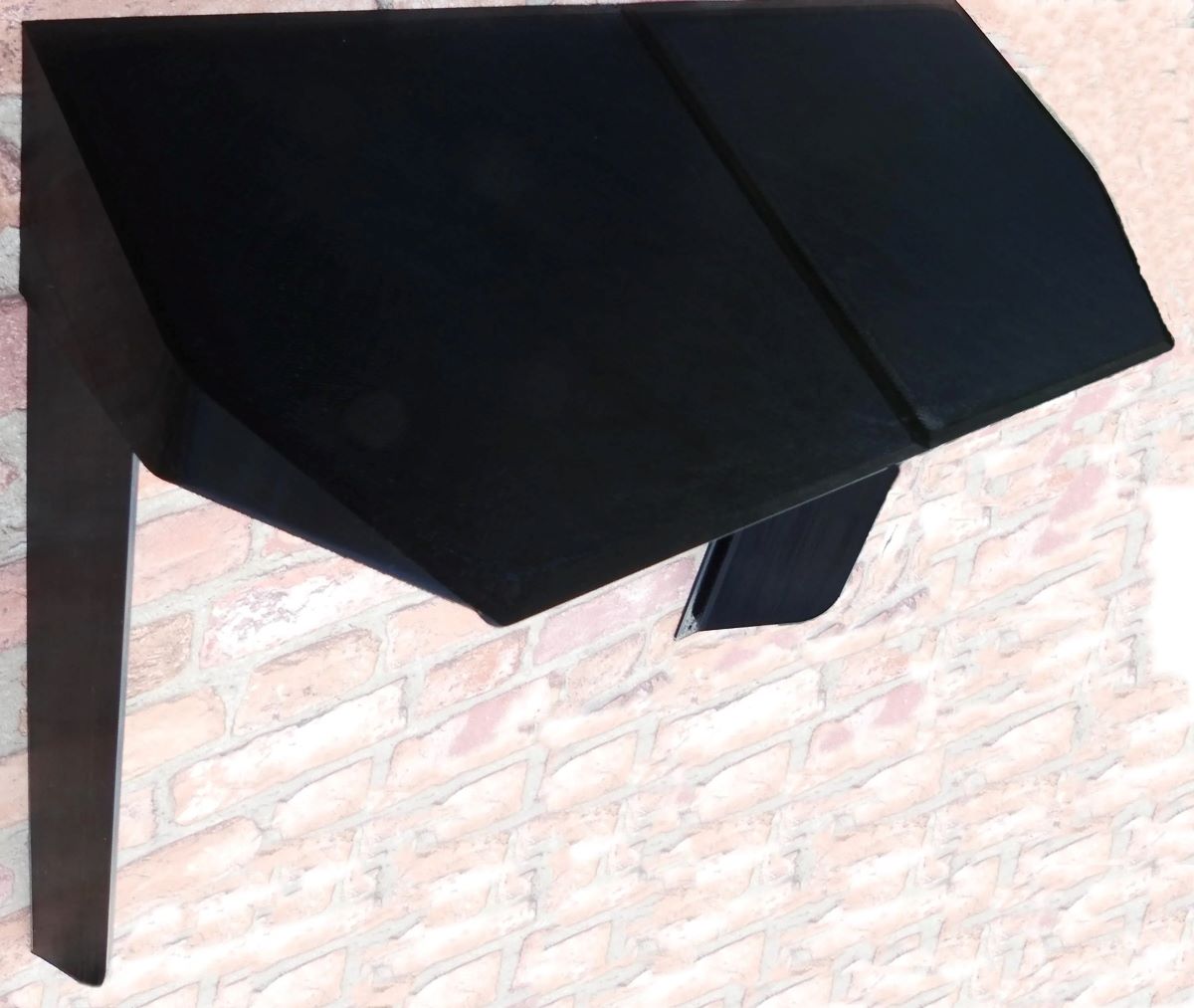 60cm Flat Top EV Charger Canopy with Skirts which effectively shade the charger