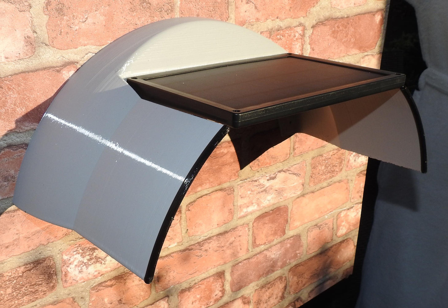 45cm EV Charger Canopy, LED Motion Solar Light, Weatherproof Cover