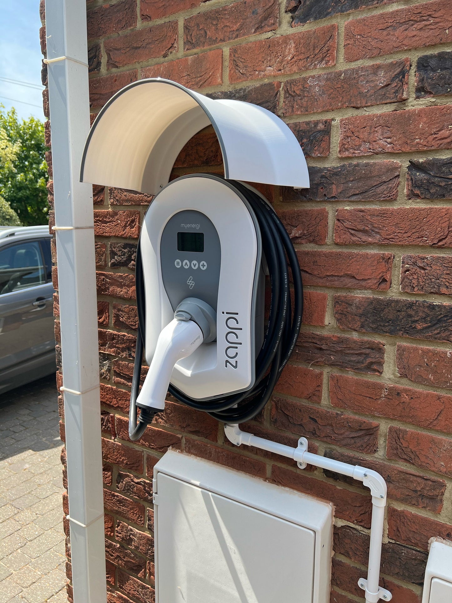 36cm Untethered EV Charger Canopy Cover