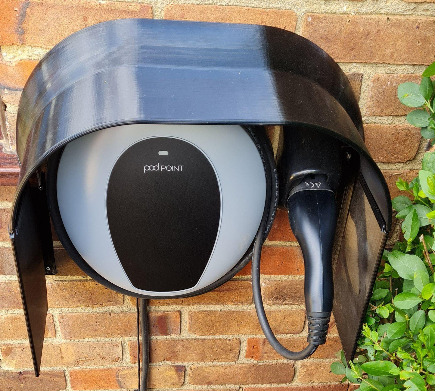 50cm EV Charger Canopy – 3D Printed Weather Protection Cover